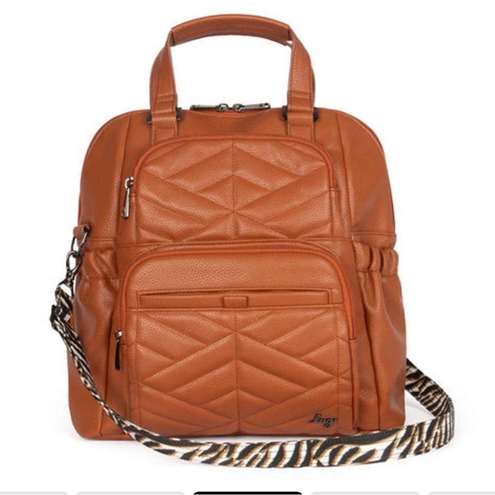 LUG Canter VL Convertible Tote Bag - COPPER BROWN